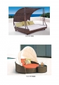 Sunbed,Sun Lounger,rattan day bed,lounge chair,outdoor furniture