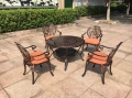 cast aluminium tables & chairs,cast-iron furniture,garden furniture,outdoor furniture,metal furniture
