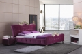 modern bed,fashion bed,leather bed,bedroom furniture,bed